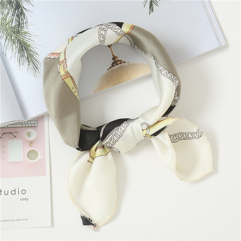 Elysée Scarf Lenço 50 cm Cetim Serenyah