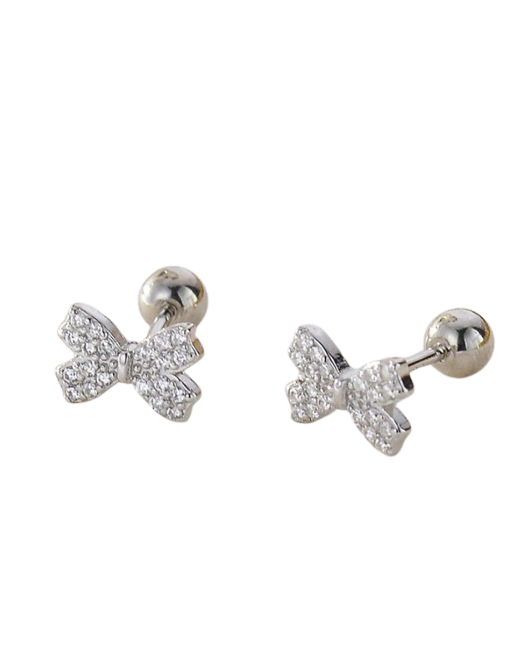 Soho Bow Brincos Laço Prata 925 Semi‑Jóias Serenyah