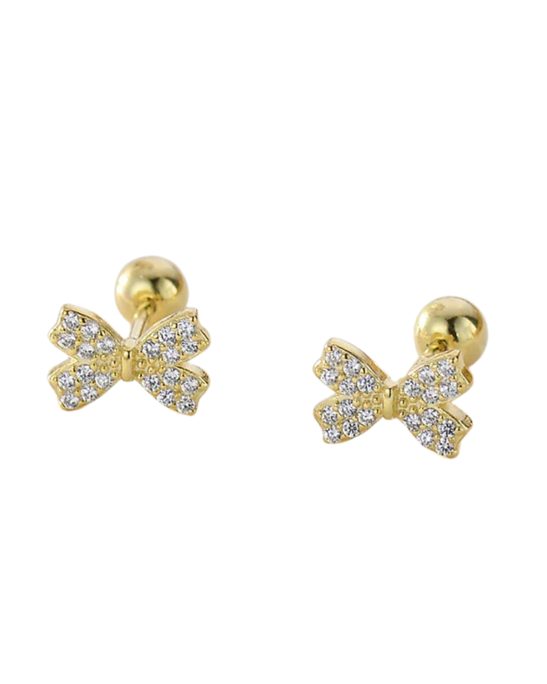 Soho Bow Brincos Laço Prata 925 Semi‑Jóias Serenyah