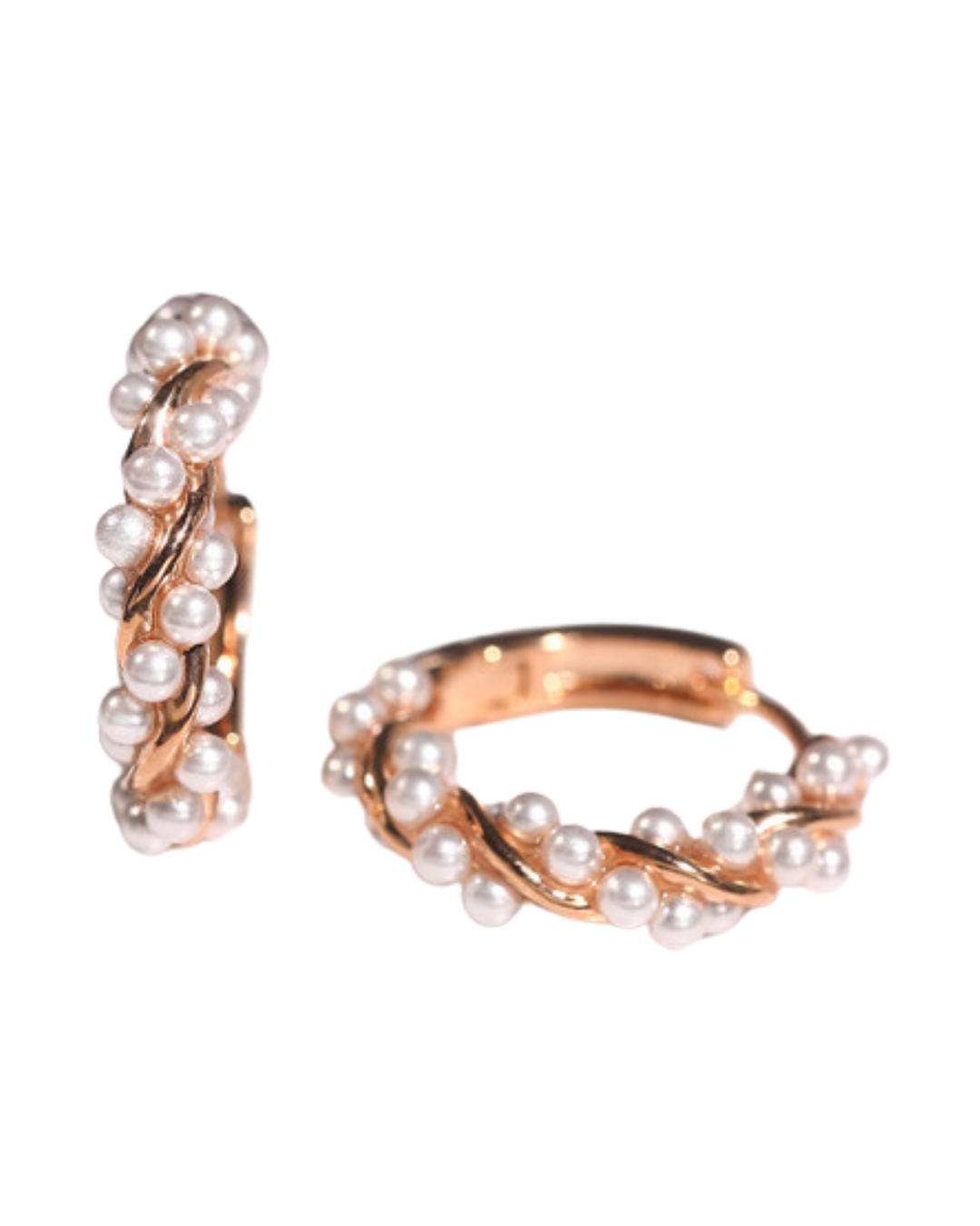 Élysée Earrings – Brincos com Pérolas em Ouro ou Ouro Rosé