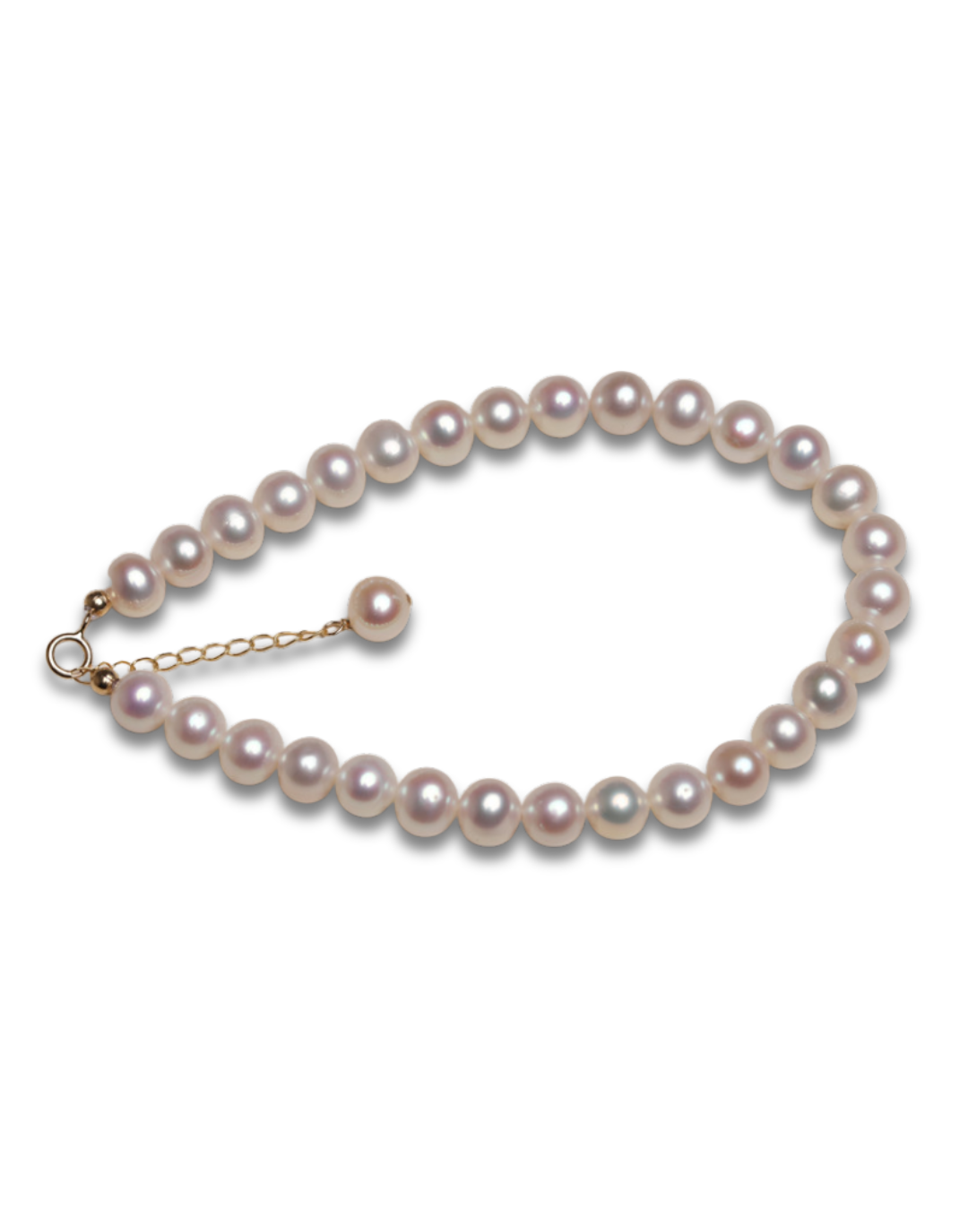 Perla Vera - Pulseira com Pérolas Naturais de Água Doce Serenyah