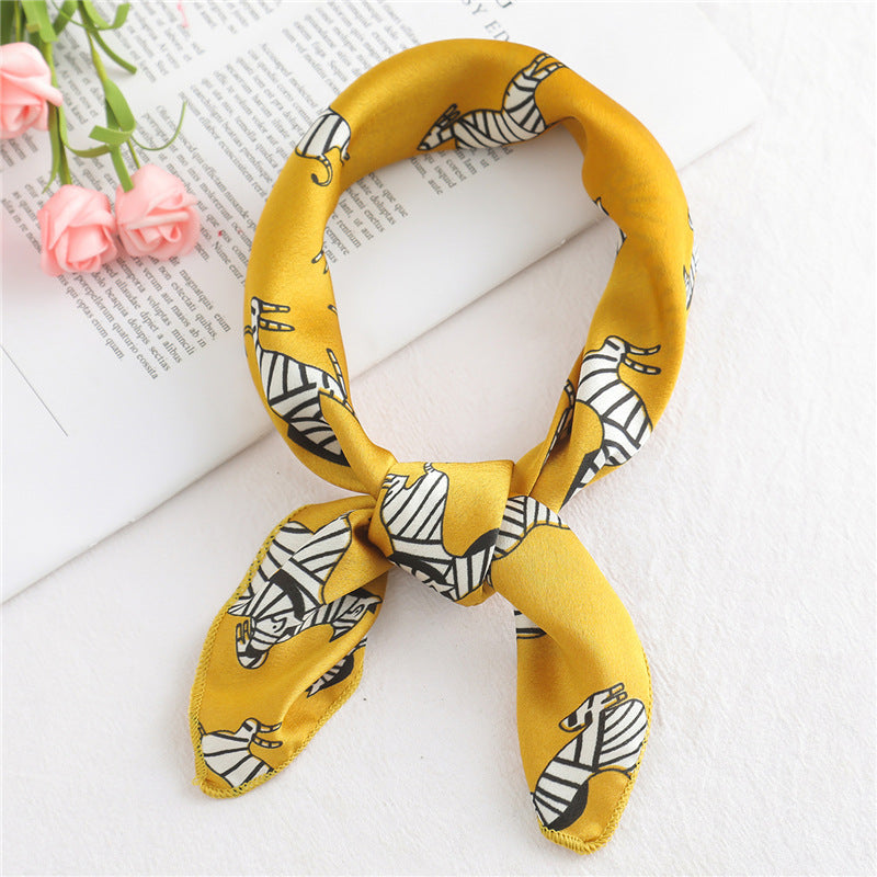 Elysée Scarf Lenço 50 cm Cetim Serenyah
