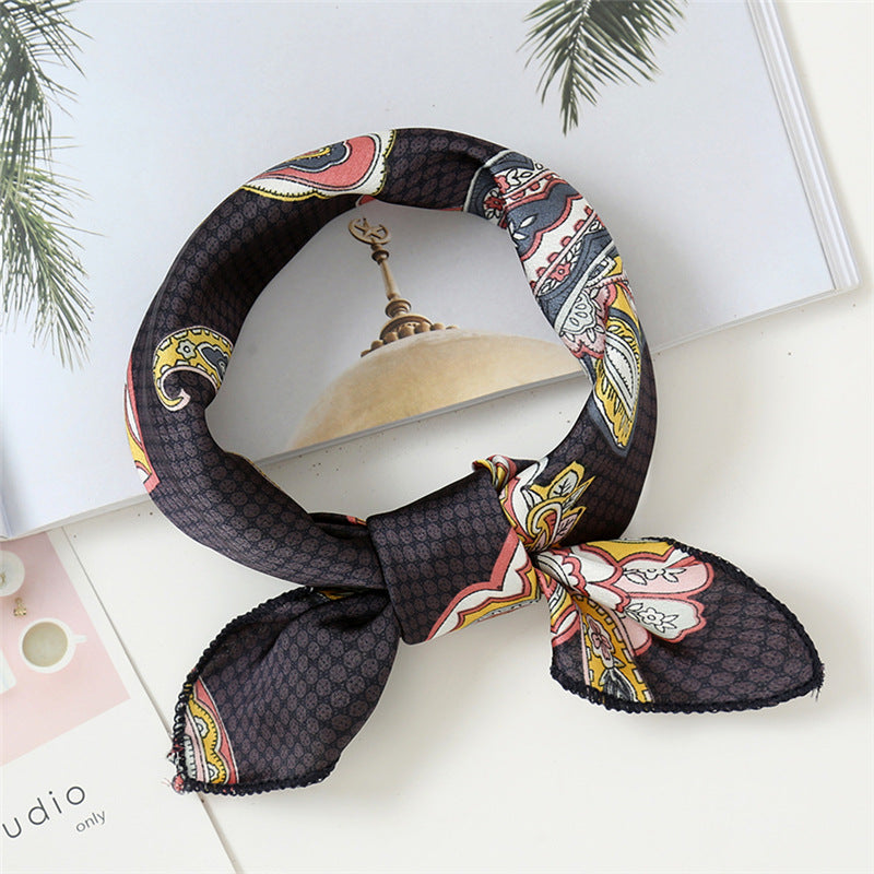 Elysée Scarf Lenço 50 cm Cetim Serenyah