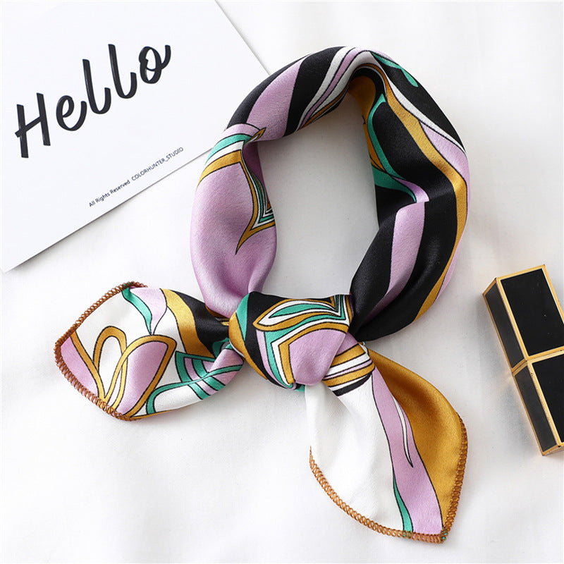 Elysée Scarf Lenço 50 cm Cetim Serenyah