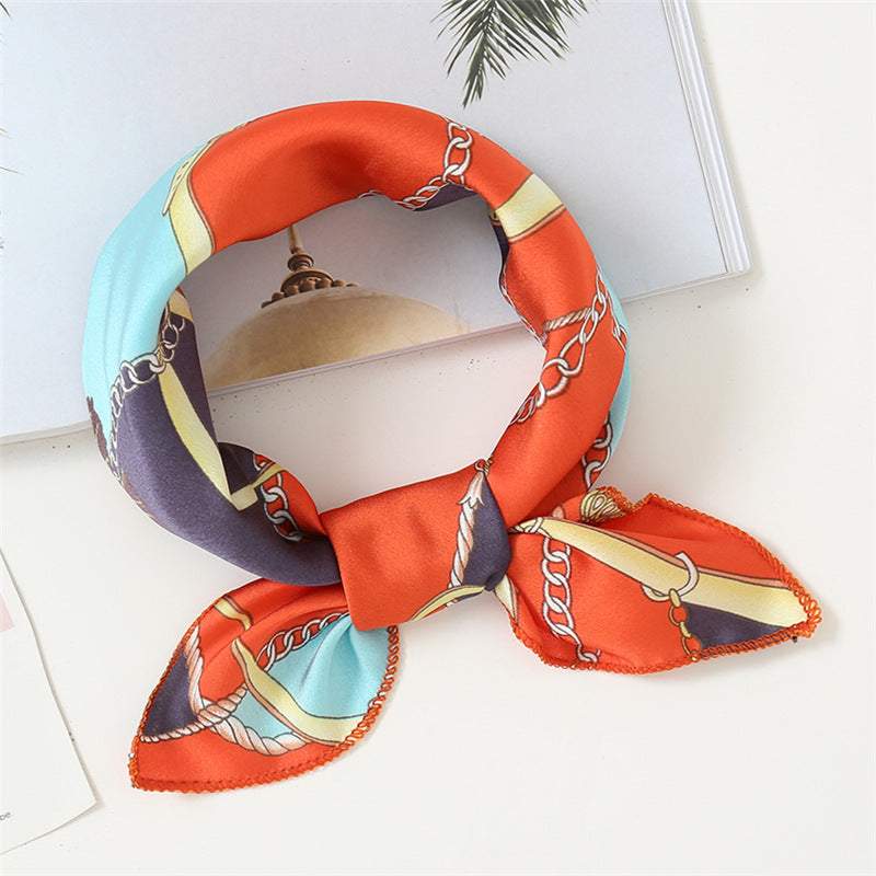 Elysée Scarf Lenço 50 cm Cetim Serenyah