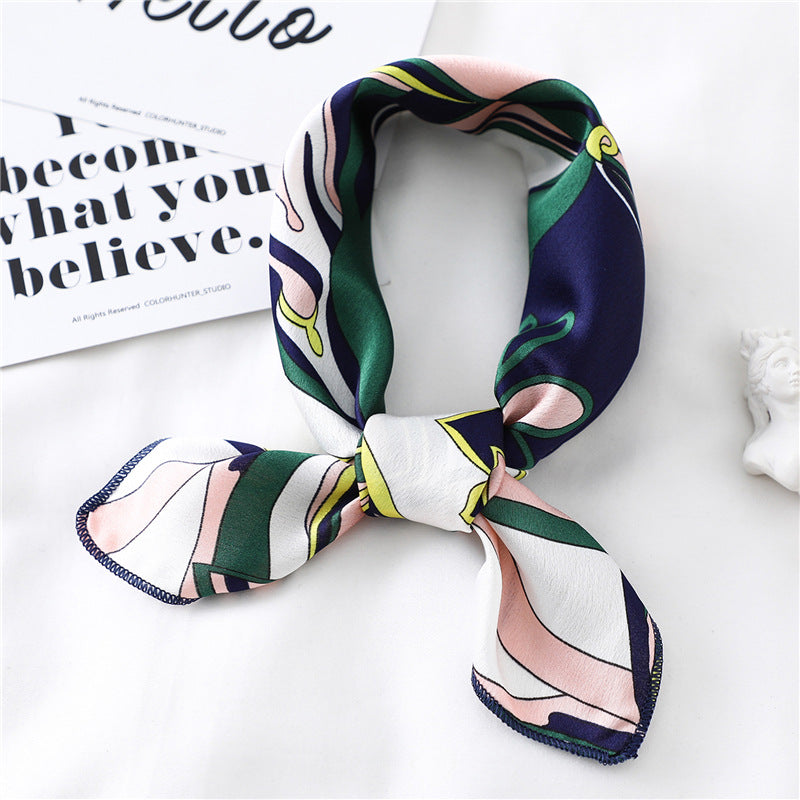 Elysée Scarf Lenço 50 cm Cetim Serenyah