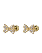 Soho Bow Earrings 925 Silver Semi-Jewelry Serenyah