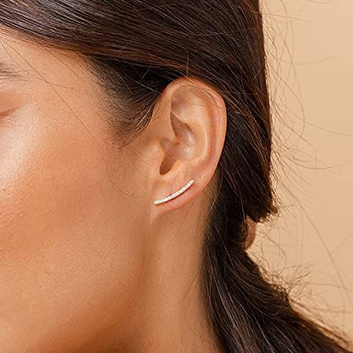 Aurora Luxe 14K Gold Earrings with Serenyah Zirconias