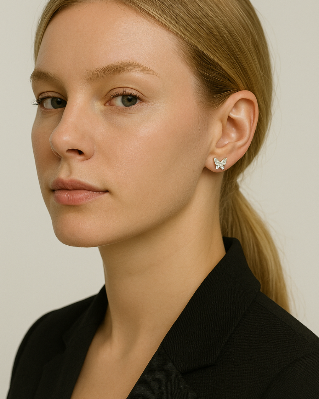 Soho Bow Earrings 925 Silver Semi-Jewelry Serenyah