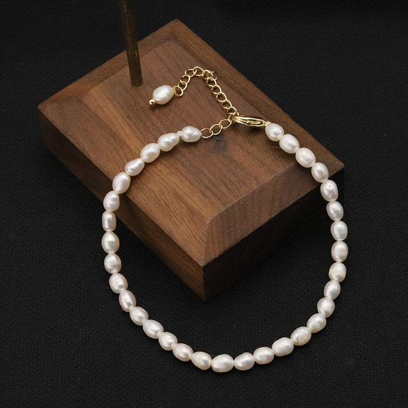 Liria Pearl Bracelets with Natural Pearls and Serenyah Pendant
