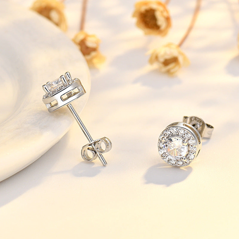 Chandelier Zirconia Earrings Trio | Serenyah Square Round Heart Set