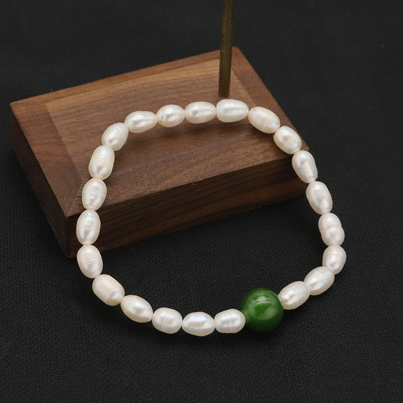 Liria Pearl Bracelets with Natural Pearls and Serenyah Pendant