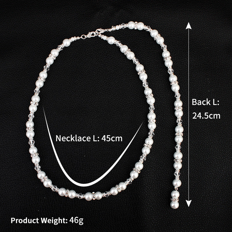 Pearl Cascade Colar Pérolas Serenyah