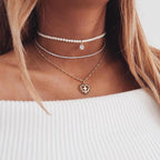 Colar Vittoria Trio Serenyah