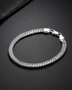 Milano Chain Pulseira Feminina Banhada a Ouro ou Prata 925 Serenyah