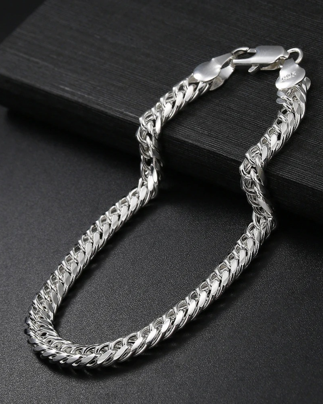Milano Chain Pulseira Feminina Banhada a Ouro ou Prata 925 Serenyah