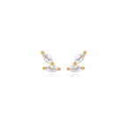 Nova Studs Brincos Mini Zircônia Korean Chic Serenyah