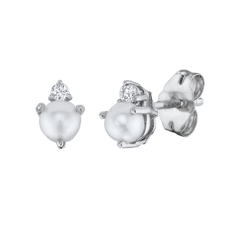 New Studs Earrings Mini Zirconia Korean Chic Serenyah