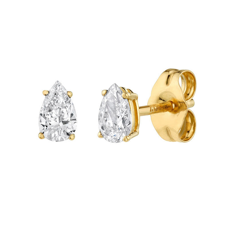 New Studs Earrings Mini Zirconia Korean Chic Serenyah
