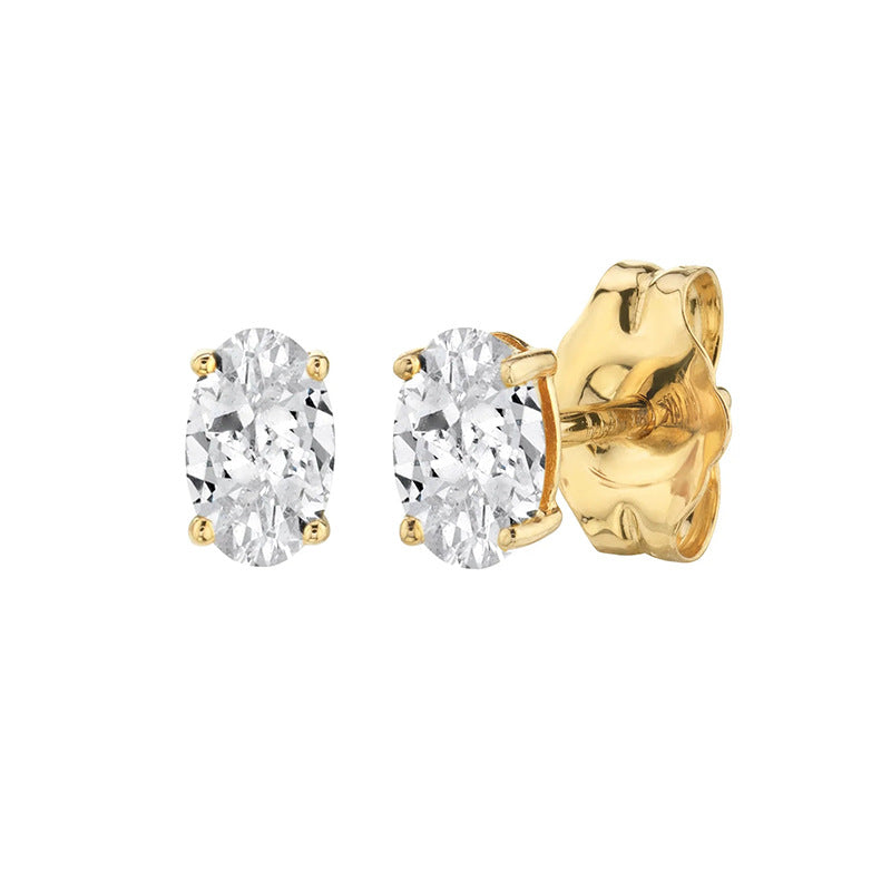 New Studs Earrings Mini Zirconia Korean Chic Serenyah