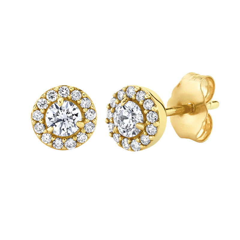 New Studs Earrings Mini Zirconia Korean Chic Serenyah
