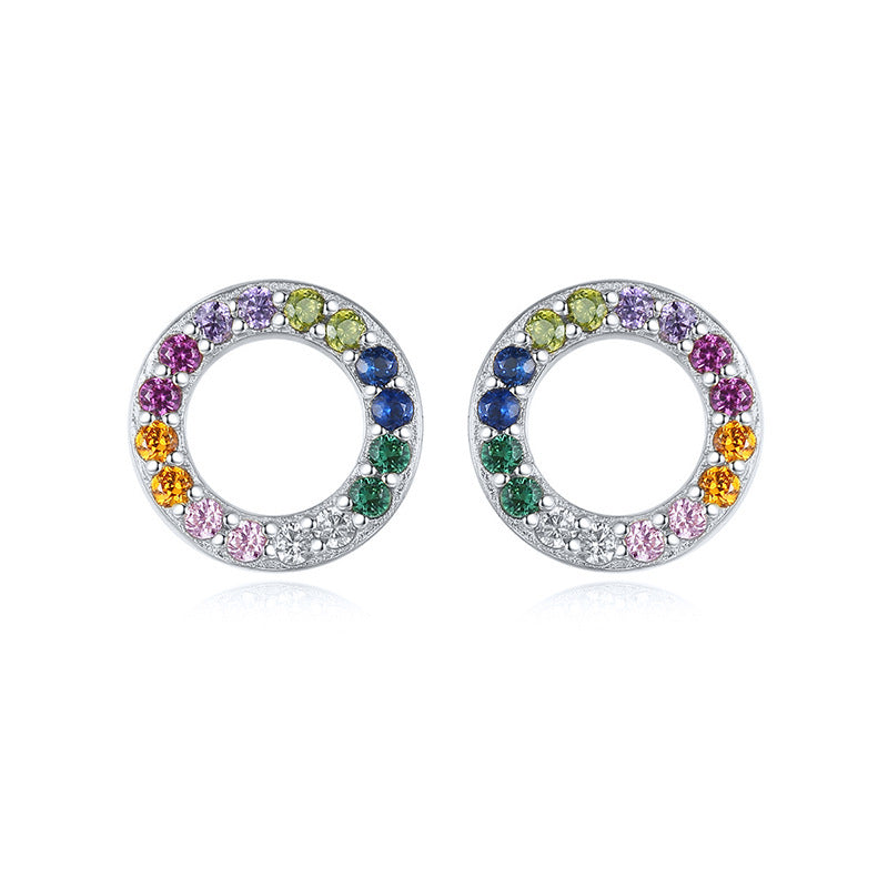 New Studs Earrings Mini Zirconia Korean Chic Serenyah