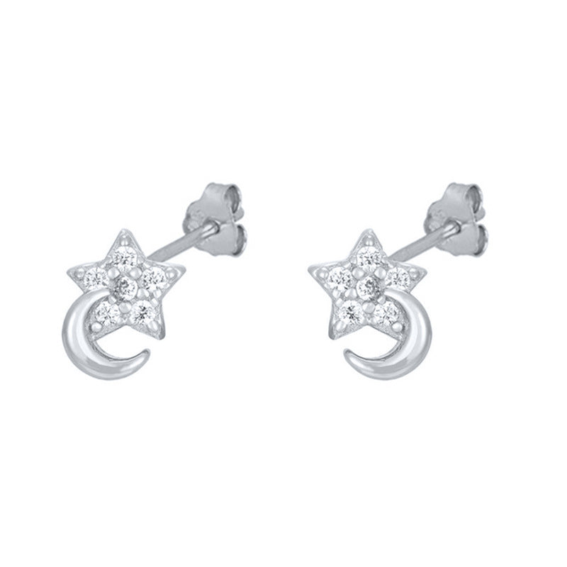 New Studs Earrings Mini Zirconia Korean Chic Serenyah