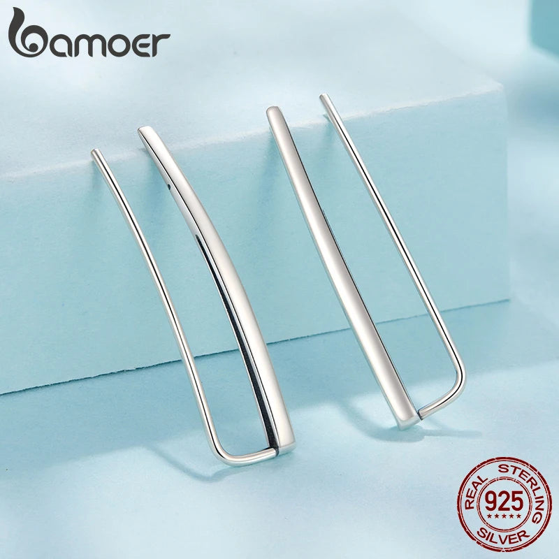 Linear Stud Earrings