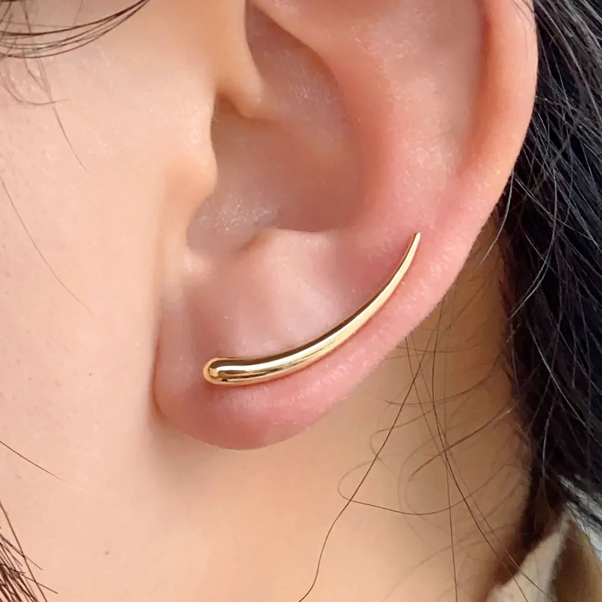 Ear Cuff Lua Crescente em Prata 925 Serenyah