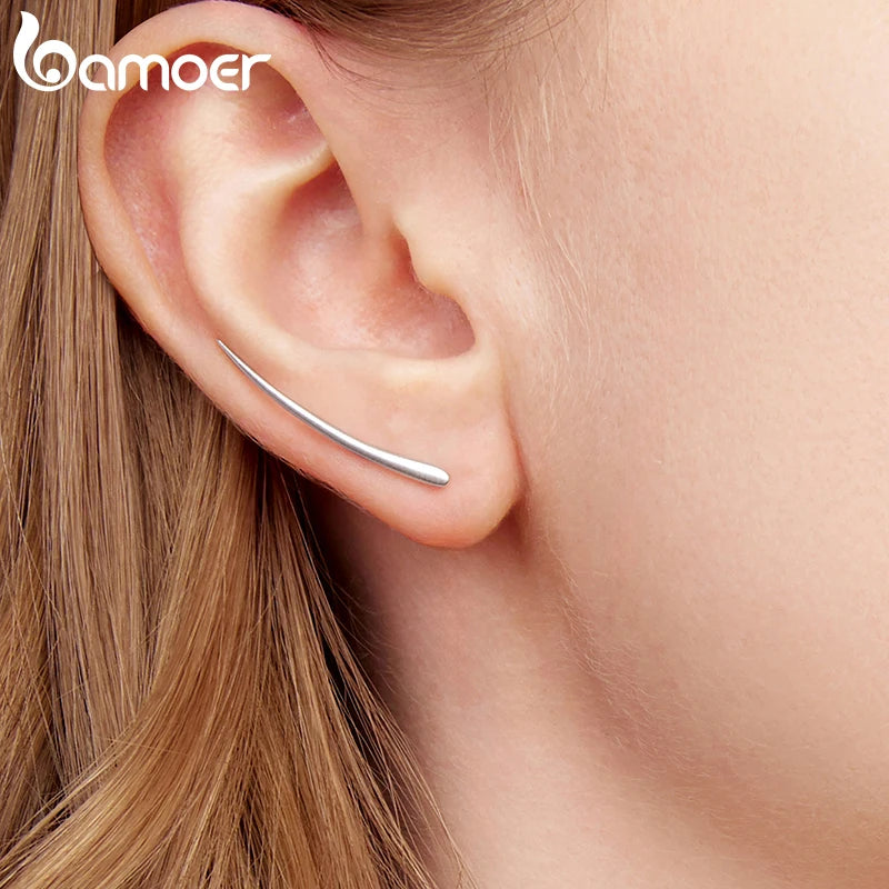 Linear Stud Earrings