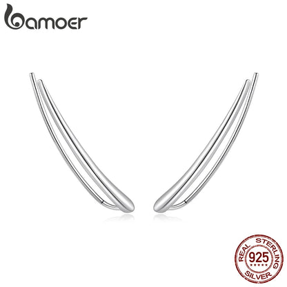 Linear Stud Earrings