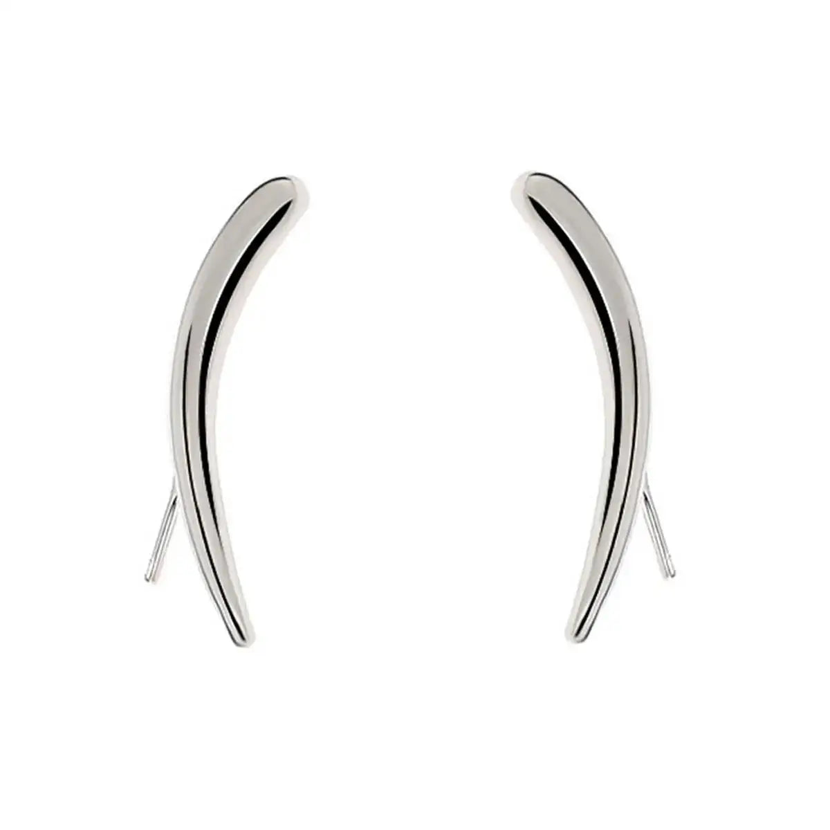Ear Cuff Lua Crescente em Prata 925 Serenyah