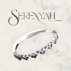 Verona Ring – 925 Silver Ring with Hearts and Stones