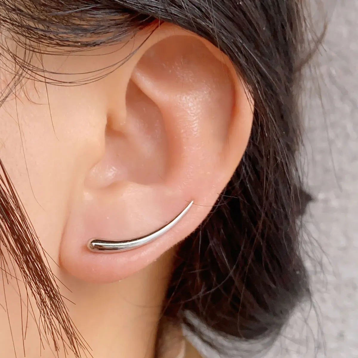 Ear Cuff Lua Crescente em Prata 925 Serenyah