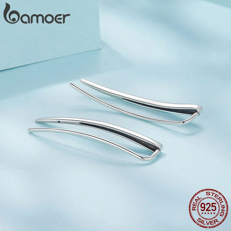 Linear Stud Earrings