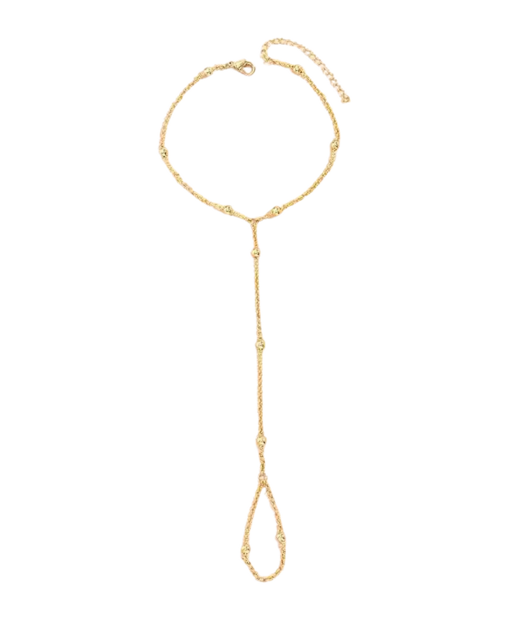 Bracciale Dorato - Elegant Serenyah Gold Chain Hand Bracelet