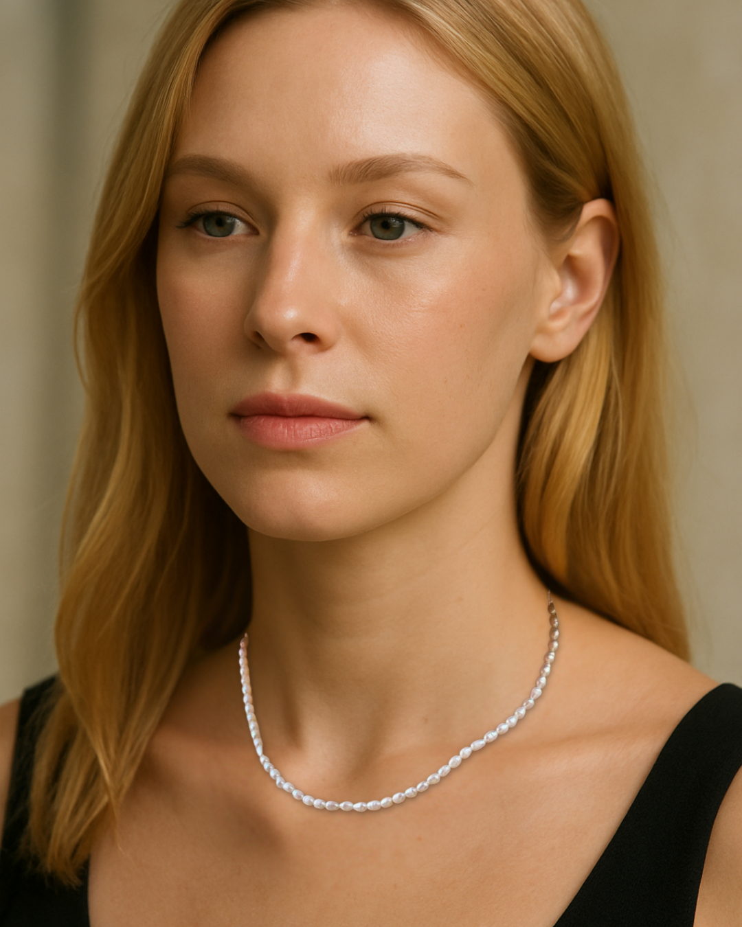 Lyra Pearl Women's Necklace with Natural Pearls Serenyah