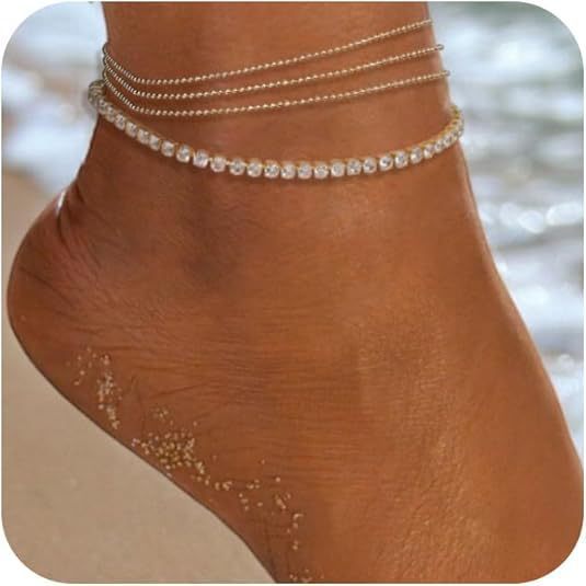 Nicea Anklet Collection Tornozeleiras minimalistas moda verão Serenyah