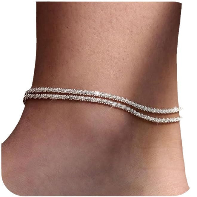 Nicea Anklet Collection Tornozeleiras minimalistas moda verão Serenyah