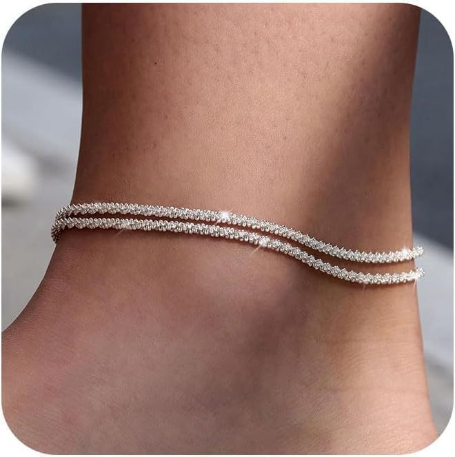 Nicea Anklet Collection Tornozeleiras minimalistas moda verão Serenyah