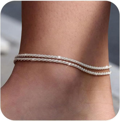 Nicea Anklet Collection Tornozeleiras minimalistas moda verão Serenyah