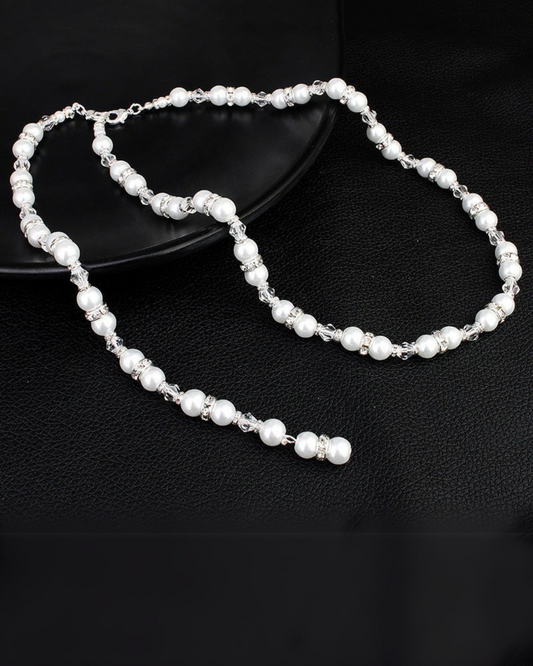 Pearl Cascade Colar Pérolas Serenyah