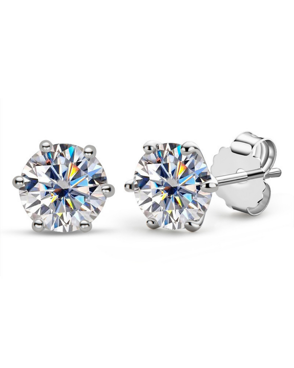 Verona Studs - Brinco de Zircônia  Banho de Ouro ou Prata | Serenyah