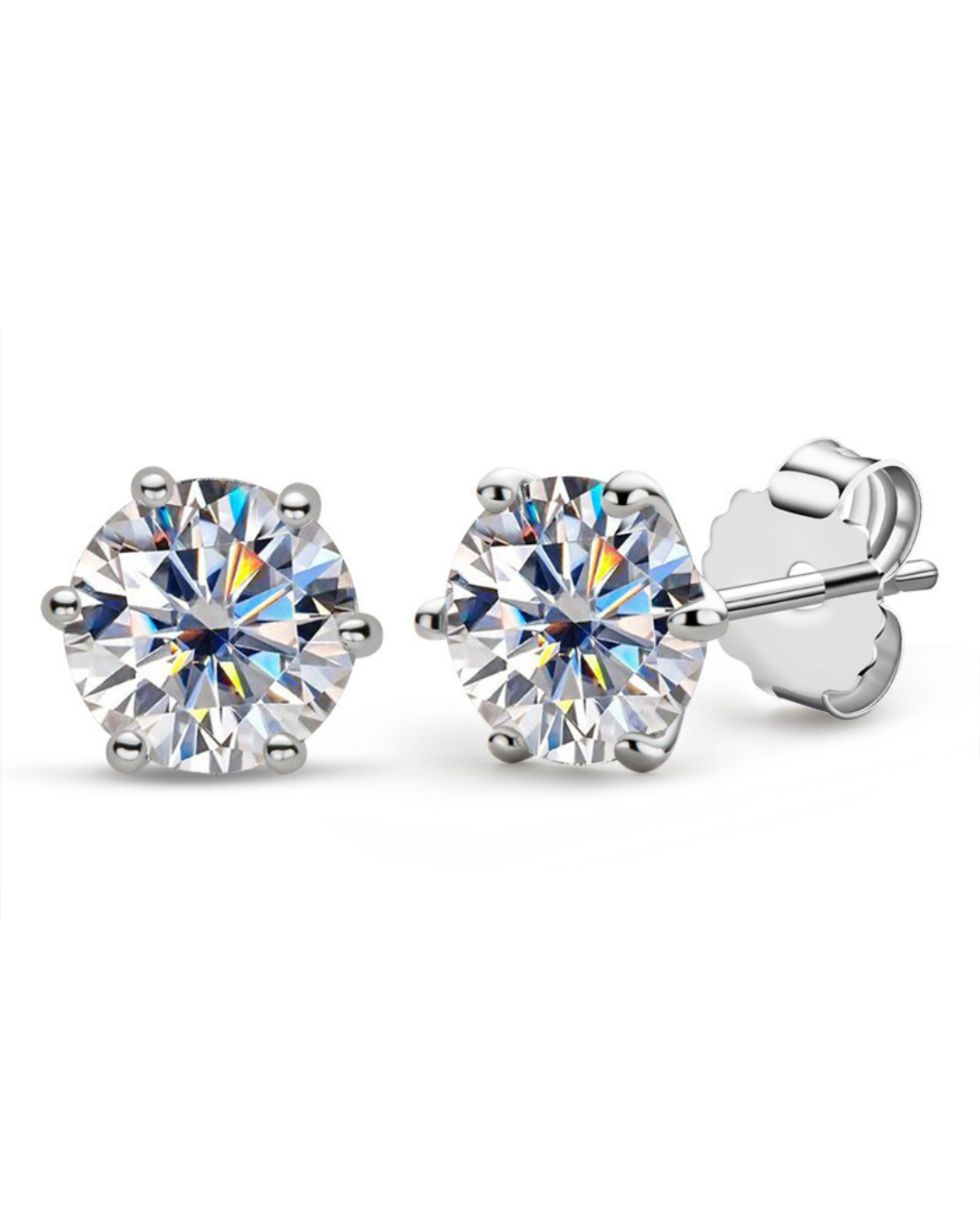 Verona Studs - Brinco de Zircônia  Banho de Ouro ou Prata | Serenyah