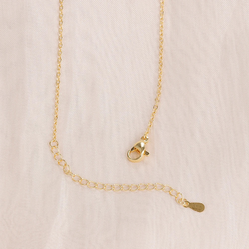 Colar Infinito em Aço Inoxidável com Zircónia