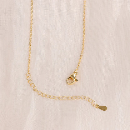 Colar Infinito em Aço Inoxidável com Zircónia