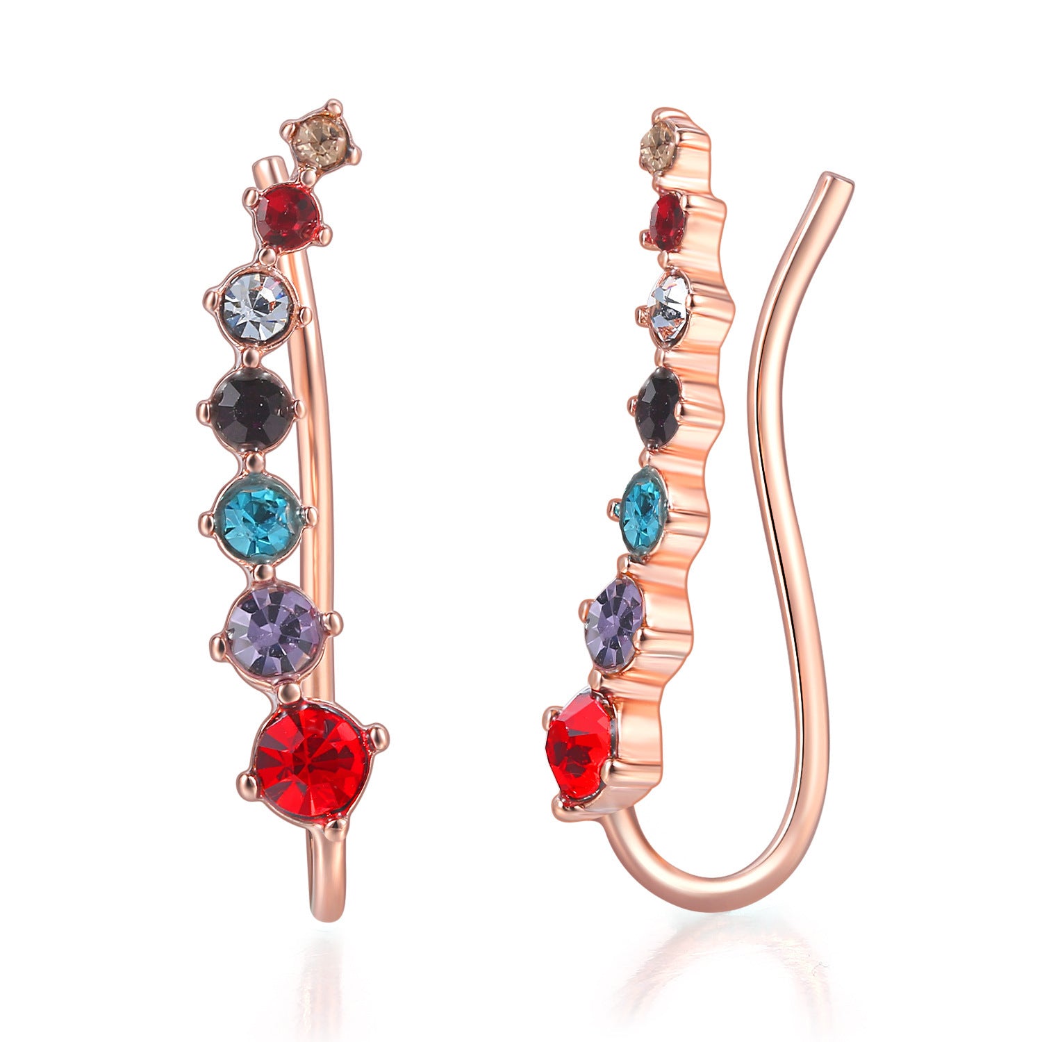 Astra Zirconia Brincos Femininos Coloridos Serenyah