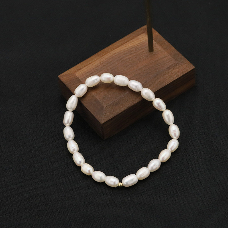 Liria Pearl Bracelets with Natural Pearls and Serenyah Pendant