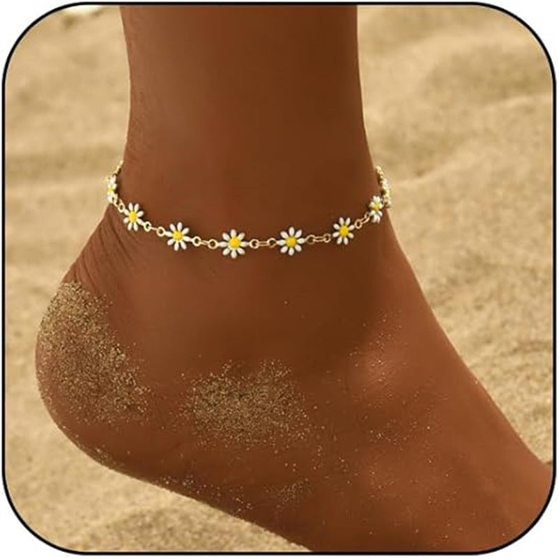 Noir Charm Tornozeleira Feminina Elegante Serenyah